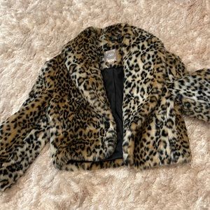 Forever 21 flux fur jacket